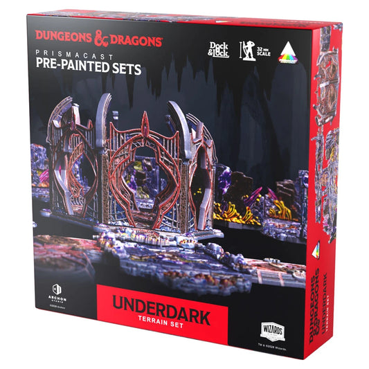 Dungeons & Dragons: Prismacast Pre-Painted Sets - Underdark: Terrain Set