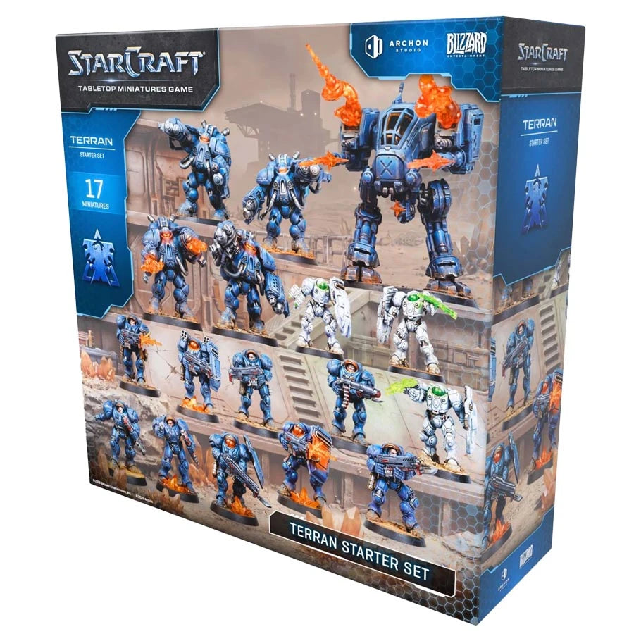 StarCraft: Tabletop Miniatures Game - Terran: Starter Set