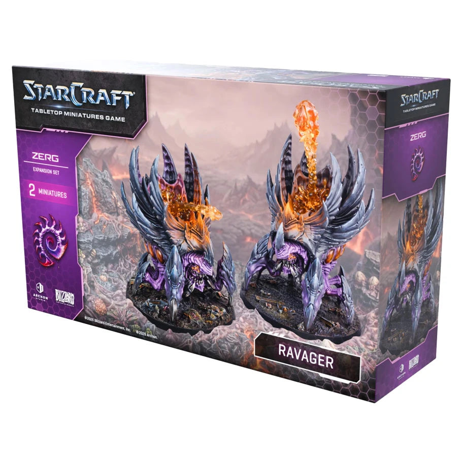 StarCraft: Tabletop Miniatures Game - Zerg: Ravager Expansion Set