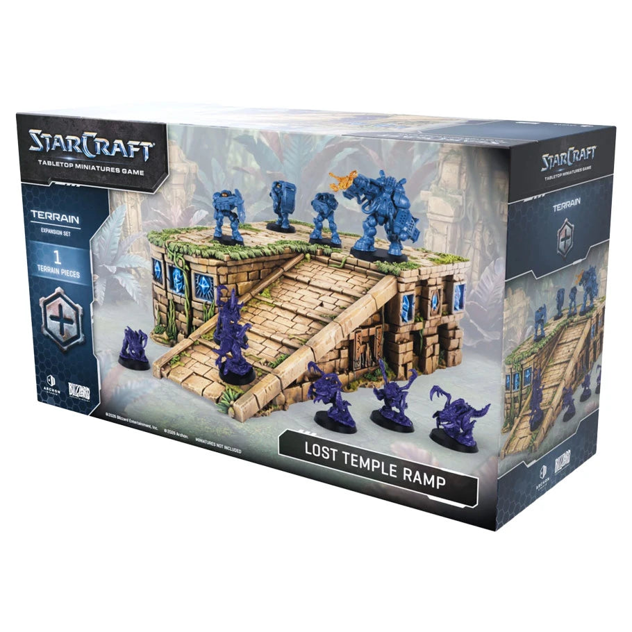 StarCraft: Tabletop Miniatures Game - Lost Temple Ramp Terrain Expansion Set