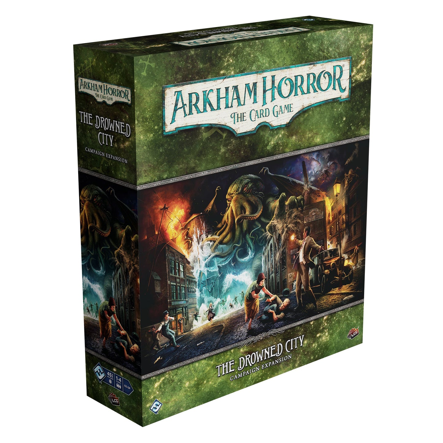 (BSG Certified USED) Arkham Horror: LCG - The Drowned City: Campaign Expansion