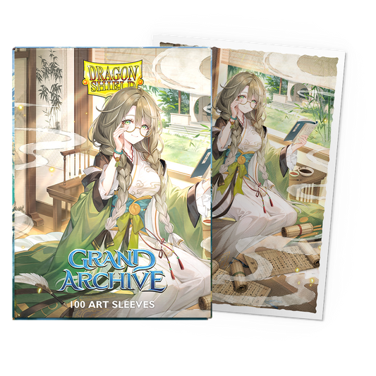 Dragon Shield - Matte Art: Grand Archive: Kongming: Wayward Maven (100 sleeves)