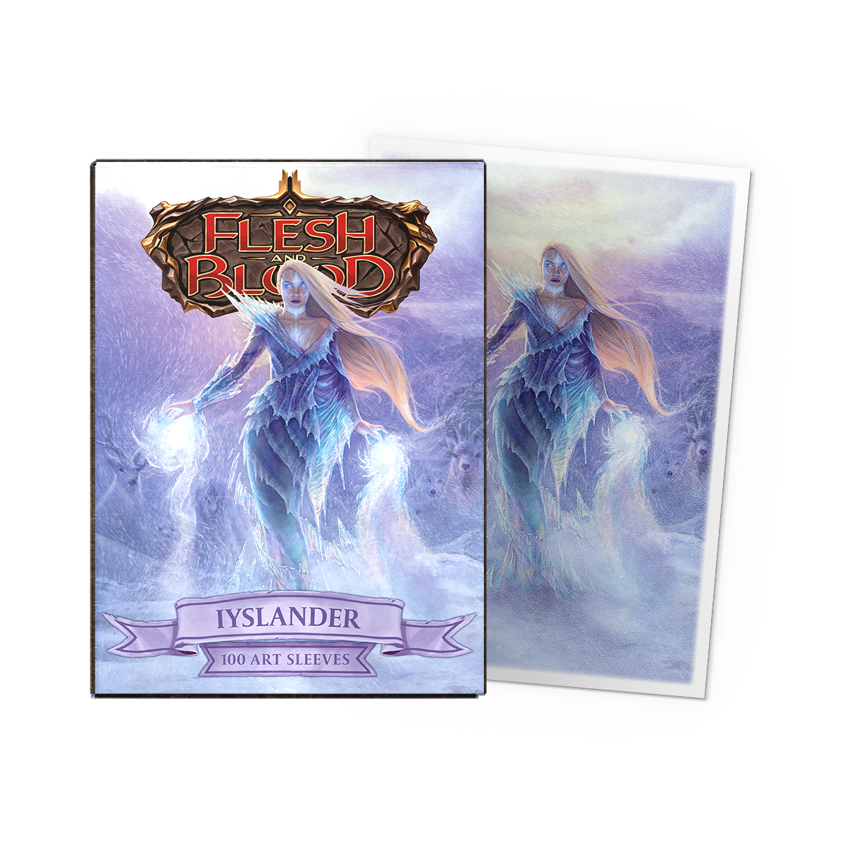 Dragon Shield - Matte Art: Flesh and Blood: Iyslander: Elemental Wizard (100 sleeves)