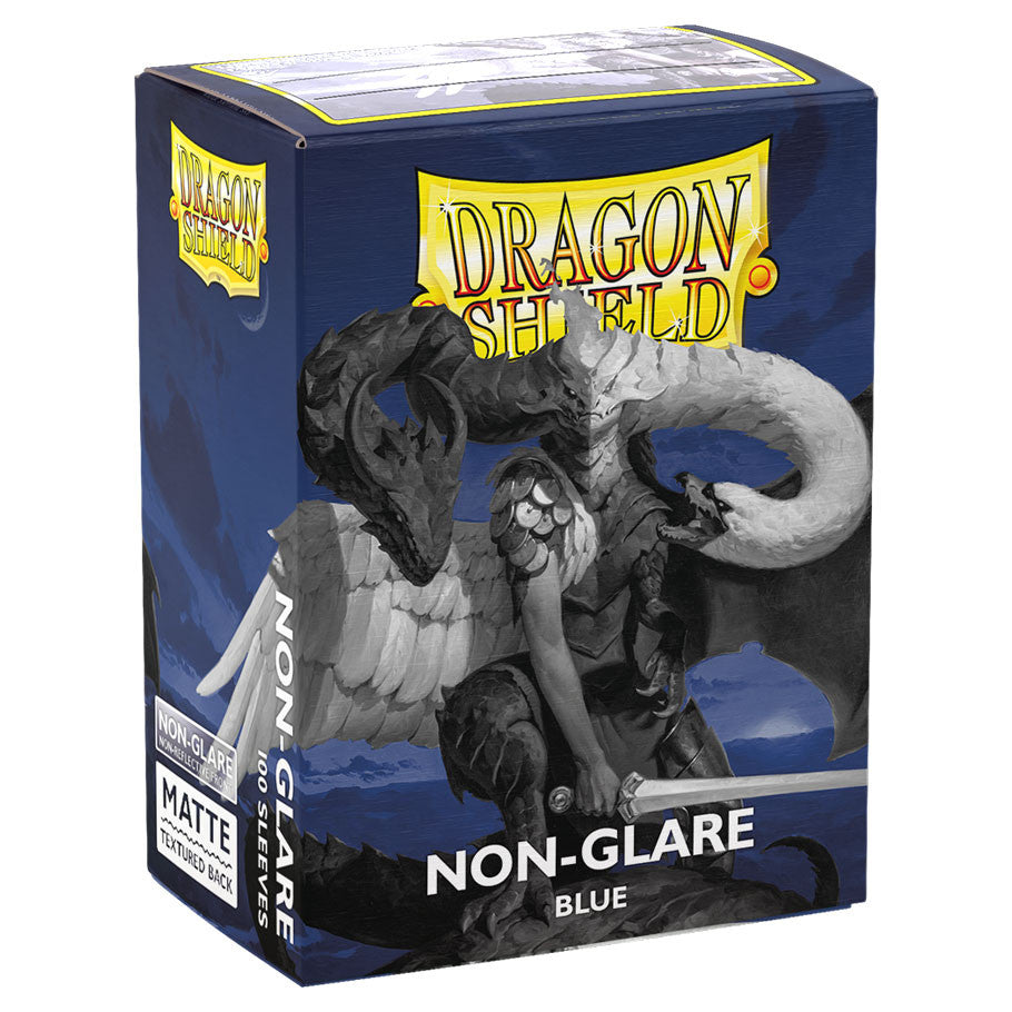 Dragon Shield - Non-Glare Matte: Blue (100 sleeves)
