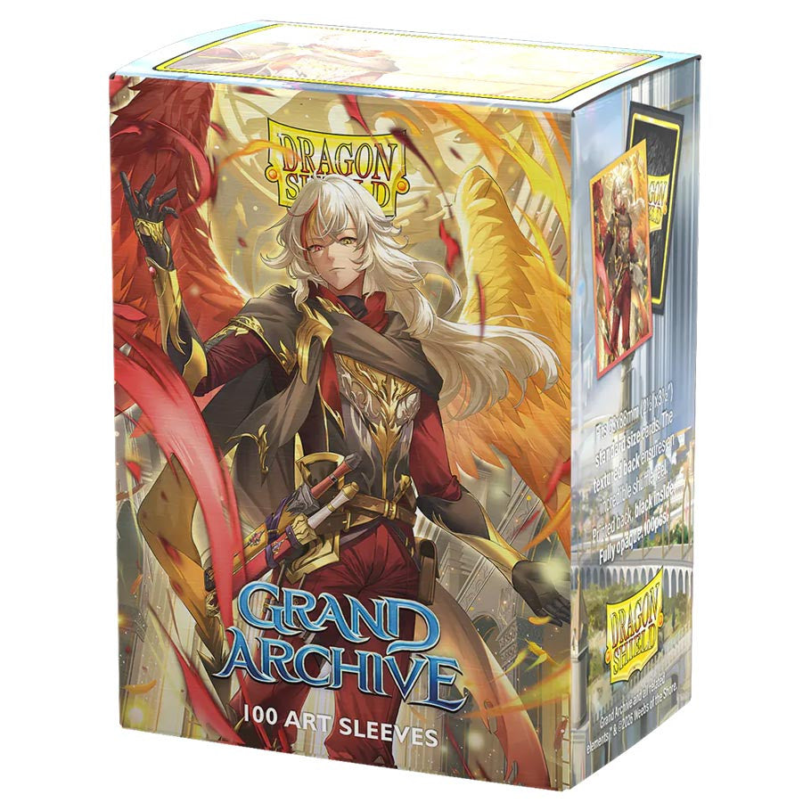 Dragon Shield - Matte Dual Art: Grand Archive: Azrael, Archangel of Materia (100 sleeves)
