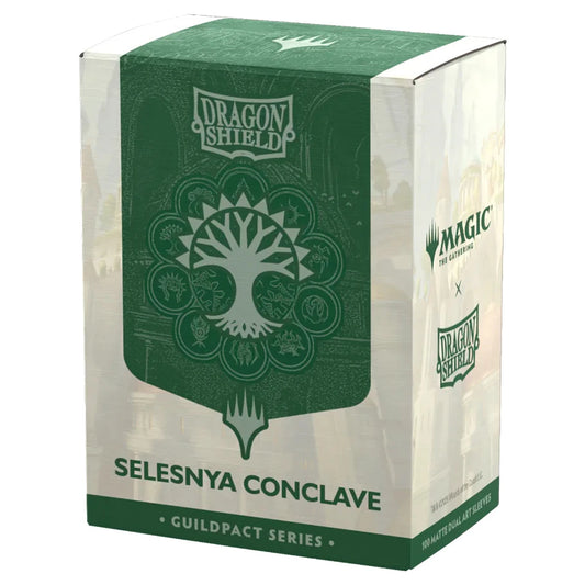 Dragon Shield - Matte Dual Art: Magic: The Gathering: Guildpact Series: Selesnya Conclave (100 sleeves)