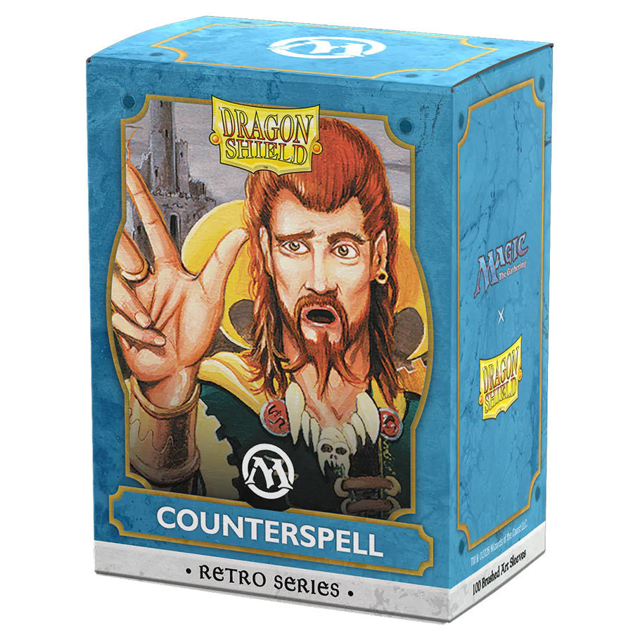 Dragon Shield - Brushed Art: Magic: The Gathering: Retro Series: Counterspell (100 sleeves)
