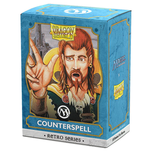 Dragon Shield - Brushed Art: Magic: The Gathering: Retro Series: Counterspell (100 sleeves)