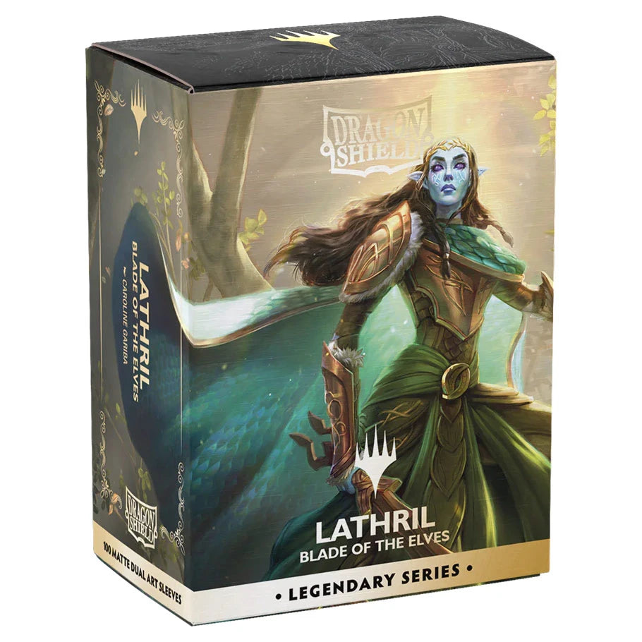 Dragon Shield - Matte Dual Art: Magic: The Gathering: Legendary Series: Lathril, Blade of Elves (100 sleeves)