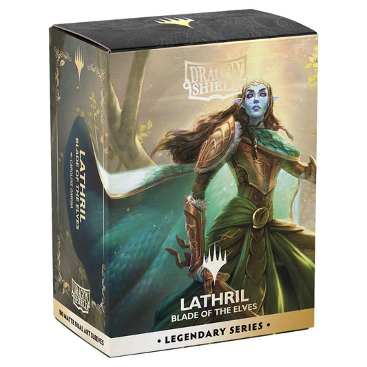 Dragon Shield - Matte Dual Art: Magic: The Gathering: Legendary Series: Lathril, Blade of Elves (100 sleeves)