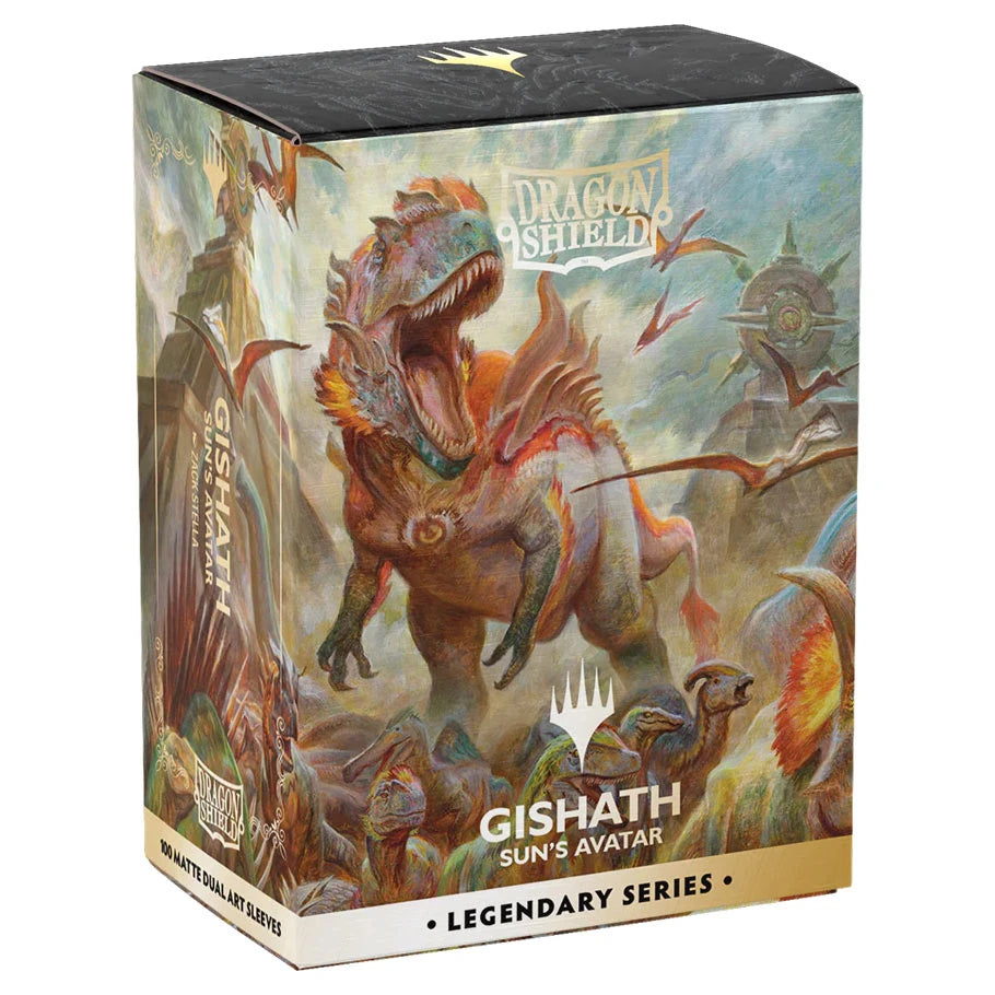 Dragon Shield - Matte Dual Art: Magic: The Gathering: Legendary Series: Gishath, Sun's Avatar (100 sleeves)