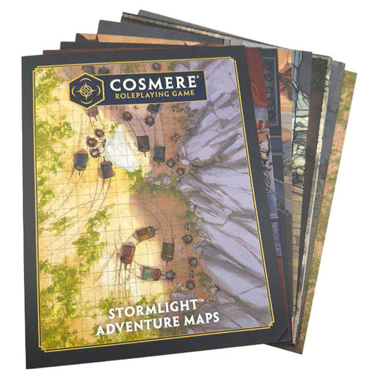 (BSG Certified USED) Cosmere: Role-Playing Game - Stormlight Adventure Maps