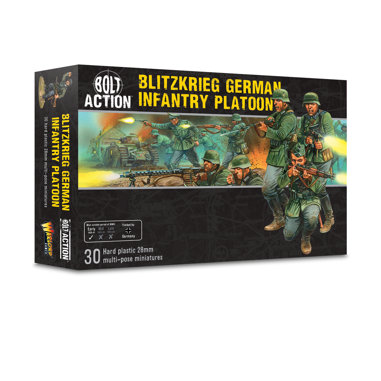 Bolt Action - Blitzkrieg German Infantry: WWII Early-War Germans