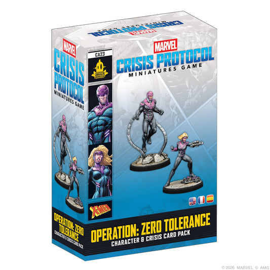 Marvel: Crisis Protocol - Operation: Zero Tolerance: Character & Crisis Card Pack