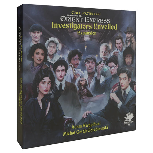 Call of Cthulhu: Horror on the Orient Express: The Board Game - Investigators Unveiled Expansion