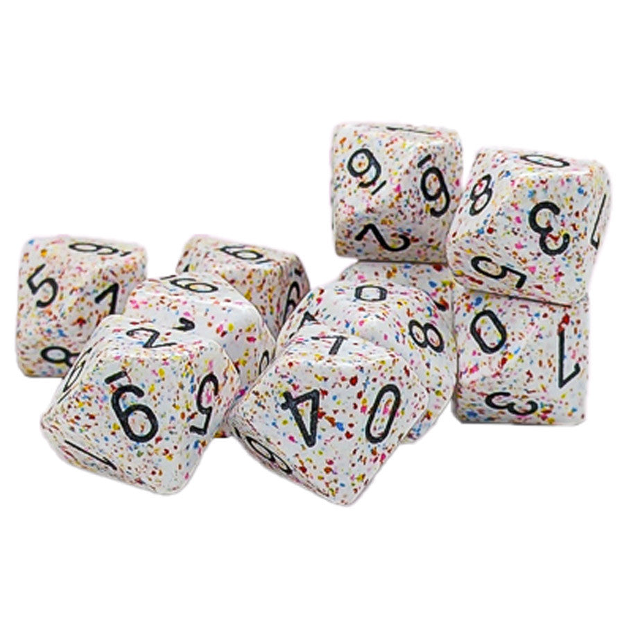Speckled: D10 - Birthday (10 dice)