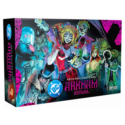 (BSG Certified USED) DC Comics: Deck-Building Game: Arkham Asylum (stand alone or expansion)