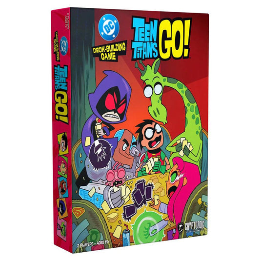 (BSG Certified USED) DC Comics: Deck-Building Game: Teen Titans Go! (stand alone or expansion)