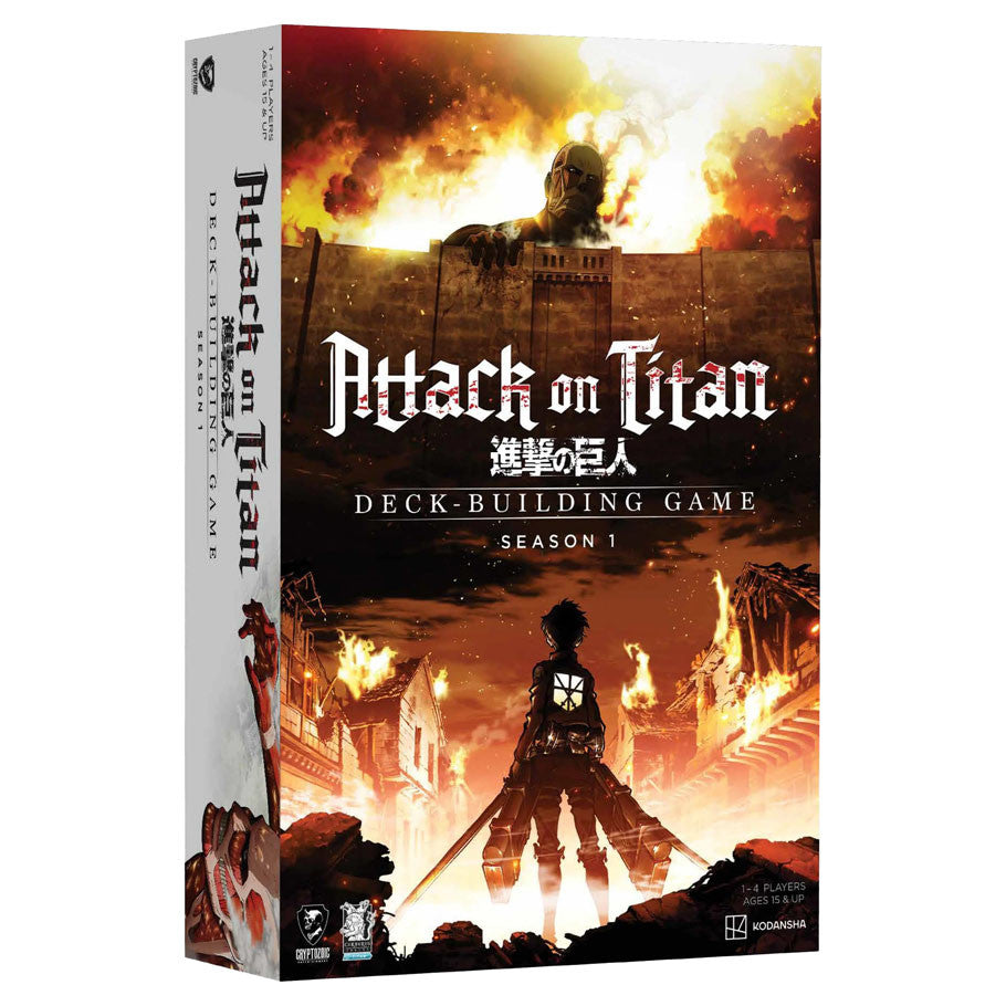 (BSG Certified USED) Attack on Titan: Deck-Building Game - Season 1