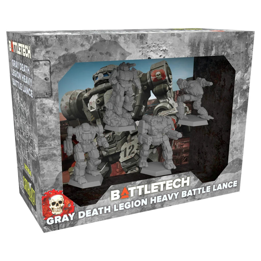 BattleTech - Miniature Force Pack: Gray Death Legion Heavy Battle Lance