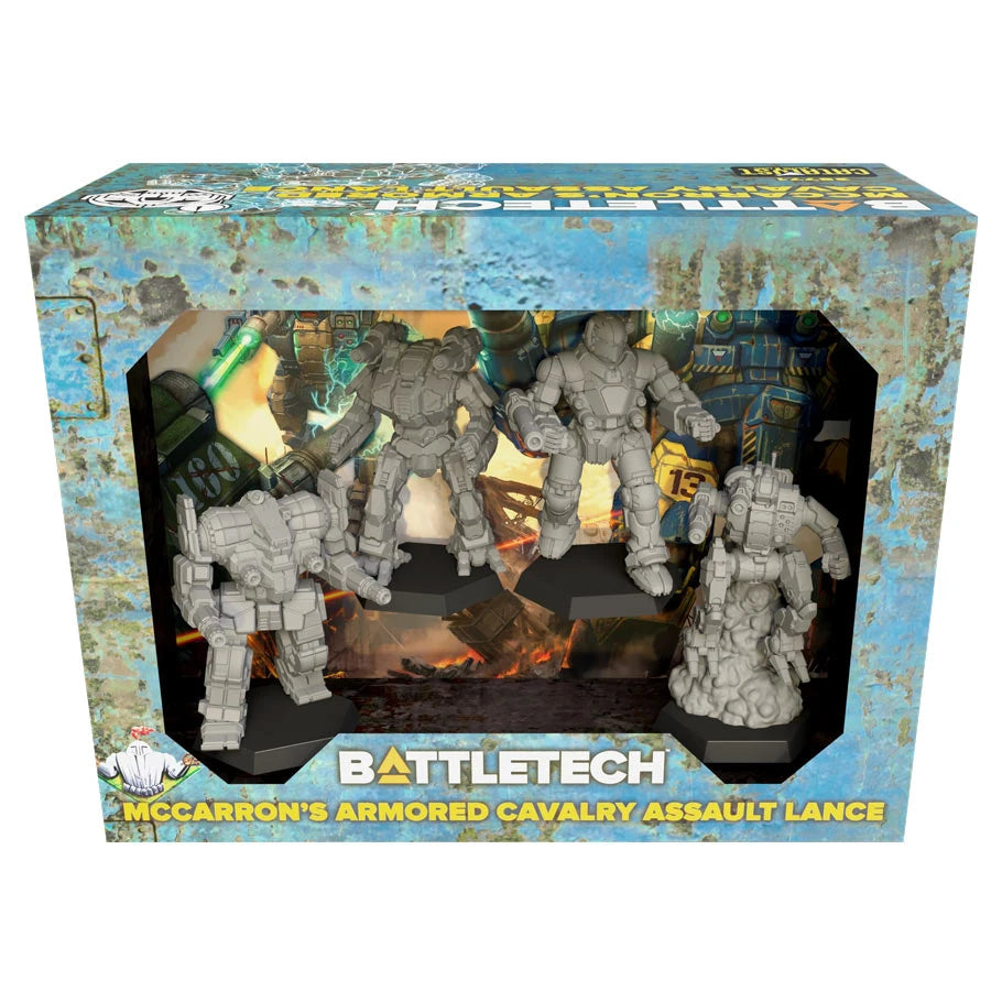 BattleTech - Miniature Force Pack: Mccarron's Armored Cavalry Assault Lance