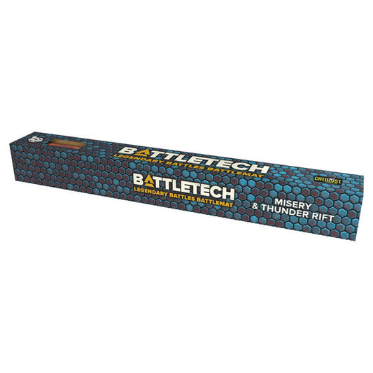 BattleTech - Battle Mat: Legendary Battles - Misery & Thunder Rift