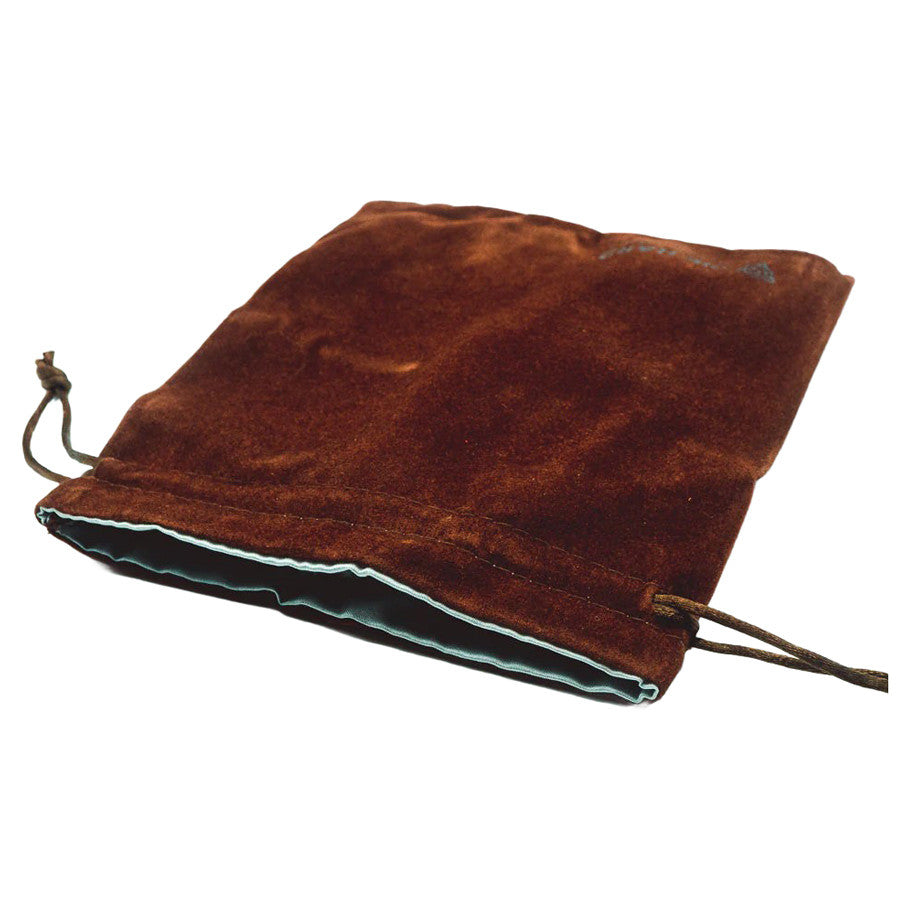 Velvet Dice Bag - Brown (Medium)