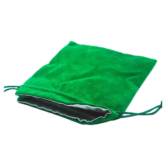 Velvet Dice Bag - Green (Medium)