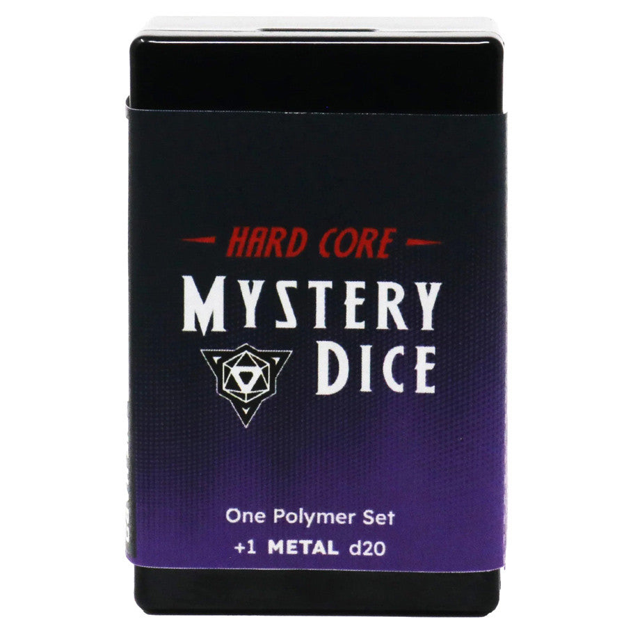 Hard Core Mystery RPG Dice Set (8 dice)