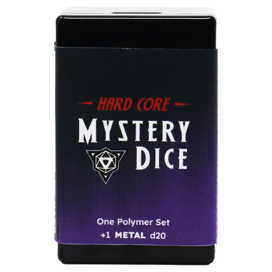 Hard Core Mystery RPG Dice Set (8 dice)