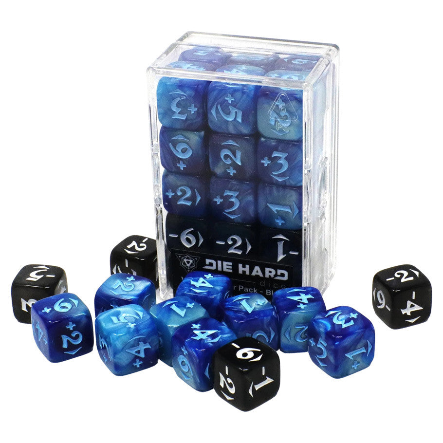 MtG Spindown Counters - Variety Power Pack: Blue (30 dice)