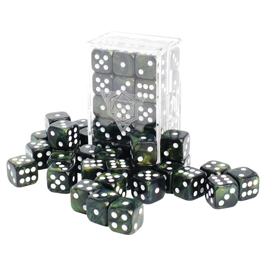 Vanguard D6 - Forest Shimmer (30 dice)