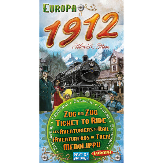(BSG Certified USED) Ticket to Ride - Europa 1912