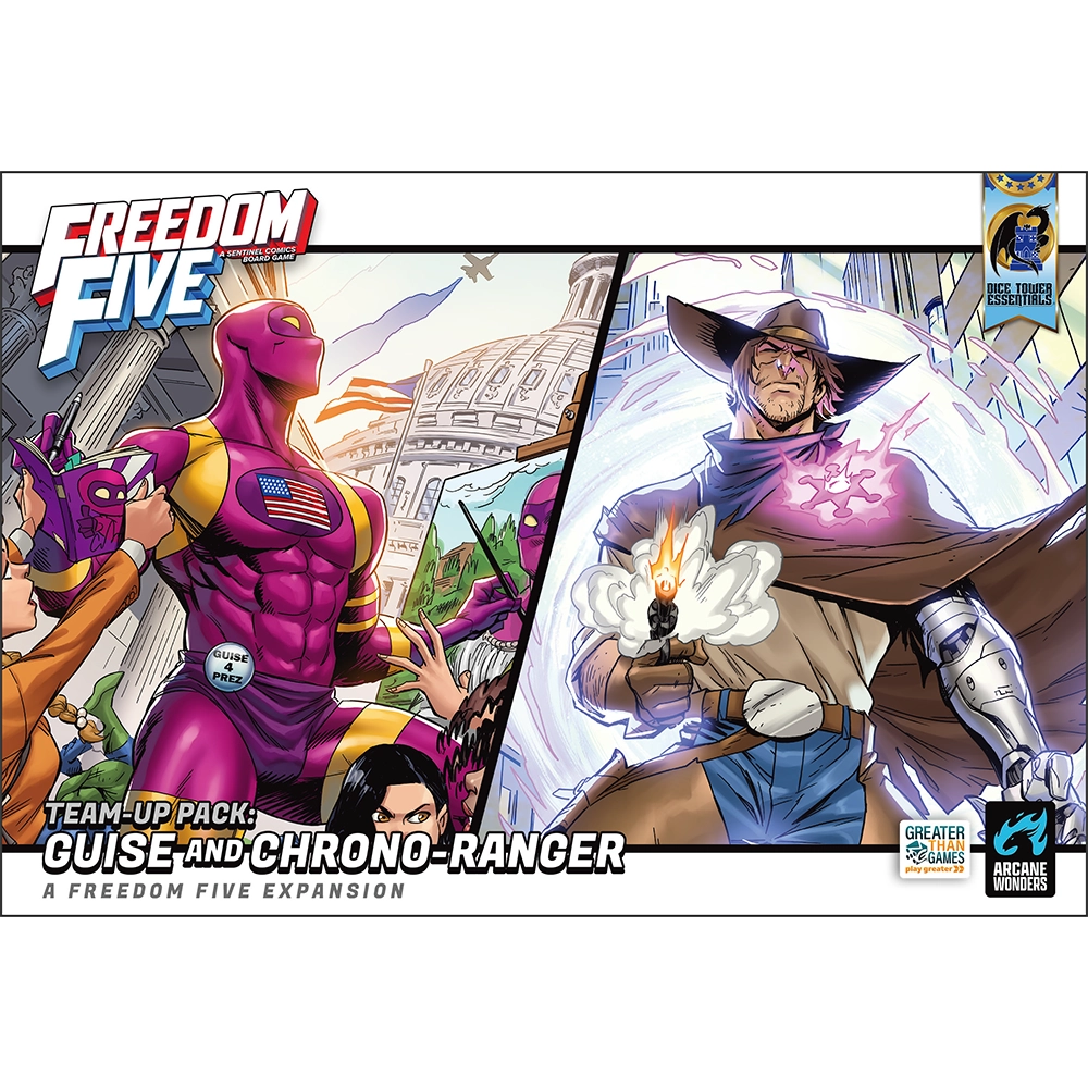(BSG Certified USED) Freedom Five - Team-Up Pack: Guise & Chrono-Ranger