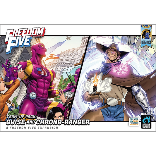 (BSG Certified USED) Freedom Five - Team-Up Pack: Guise & Chrono-Ranger