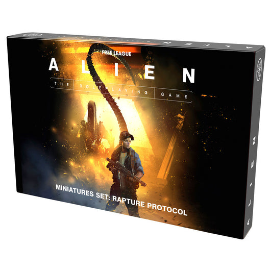 (BSG Certified USED) Alien: RPG - Miniatures Set: Rapture Protocol