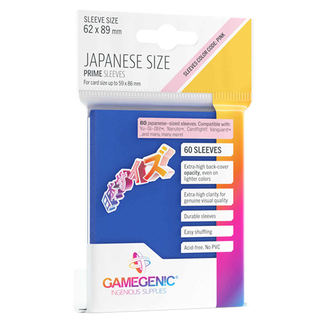 Prime Sleeves - Japanese Size: Blue (60 sleeves)