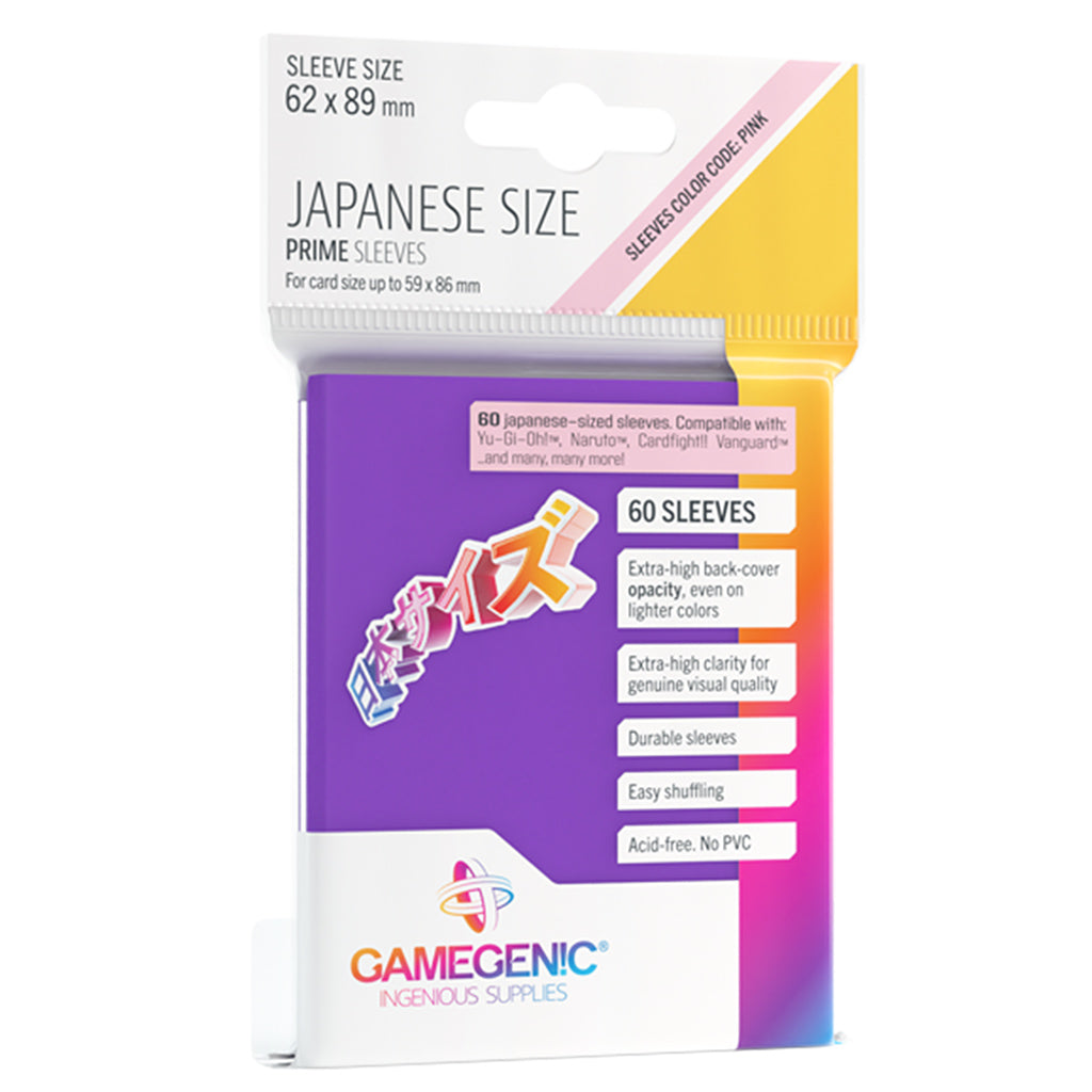 Prime Sleeves - Japanese Size: Purple (60 sleeves)