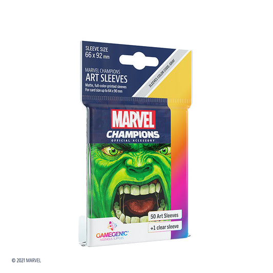 Marvel Champions - Art Sleeves: Hulk (51 sleeves)