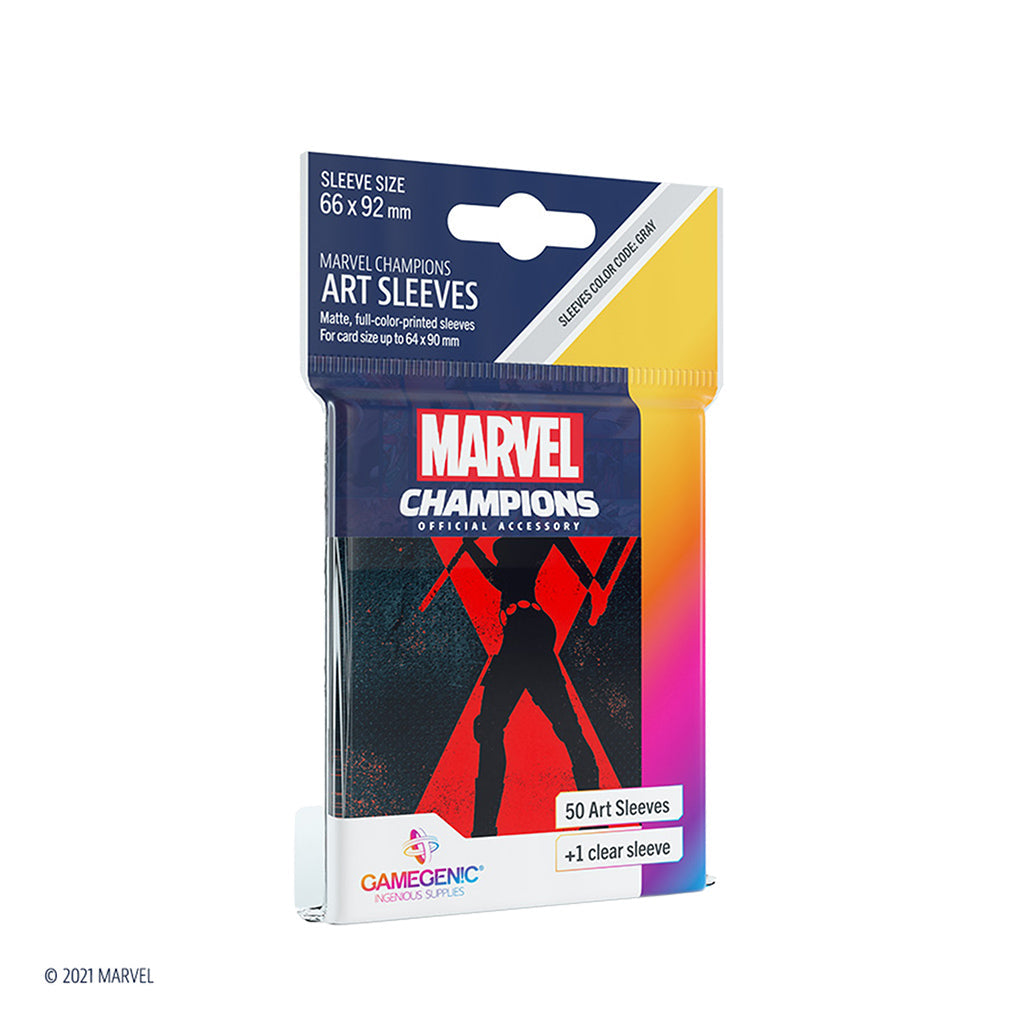 Marvel Champions - Art Sleeves: Black Widow (51 sleeves)