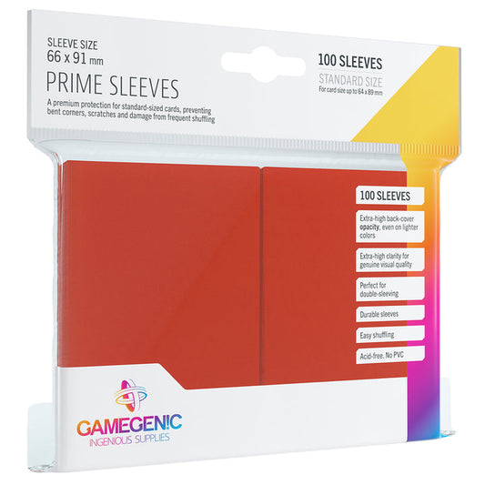 Prime Sleeves - Red