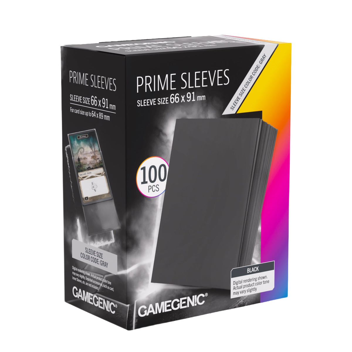 Prime Sleeves - Black (100 sleeves)