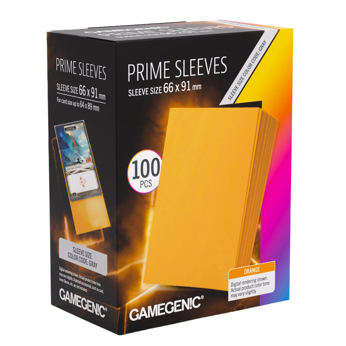 Prime Sleeves - Orange (100 sleeves)