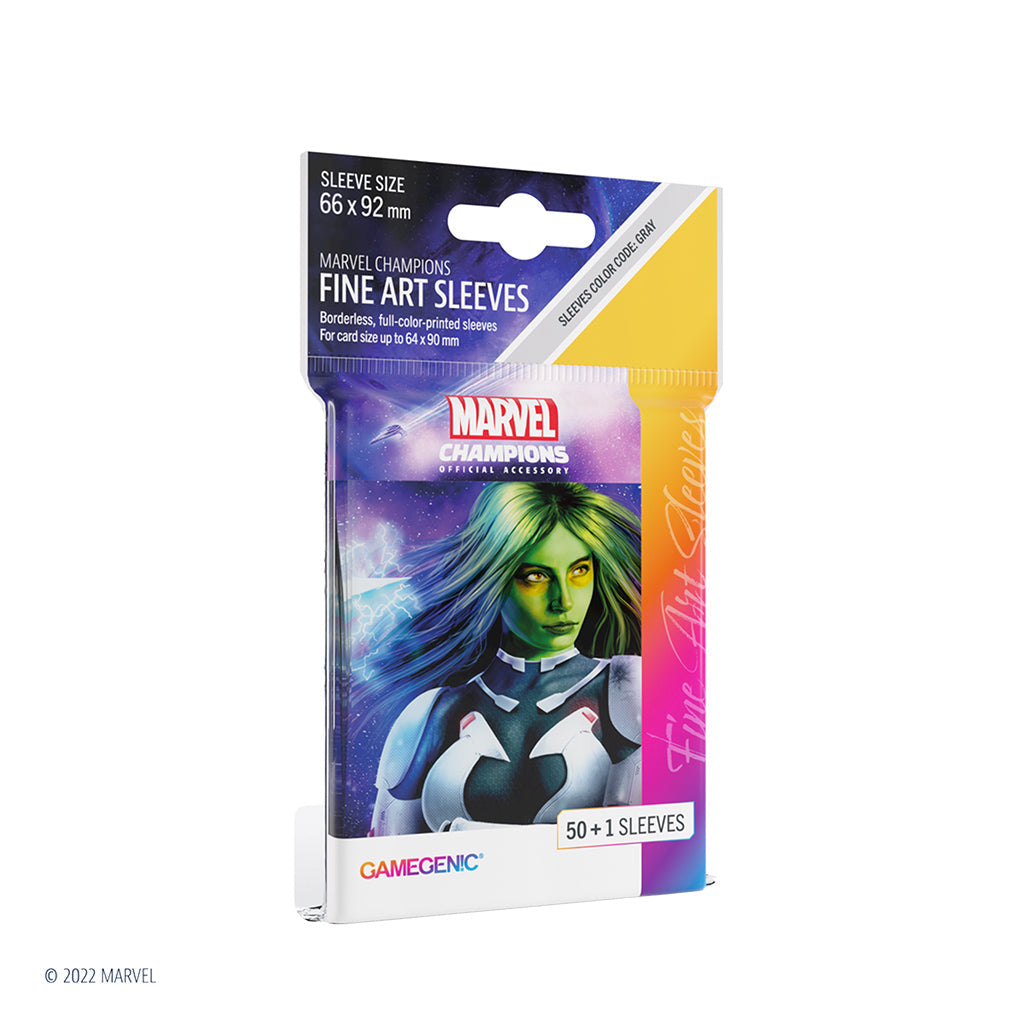 Marvel Champions - Fine Art Sleeves: Gamora (51 sleeves)