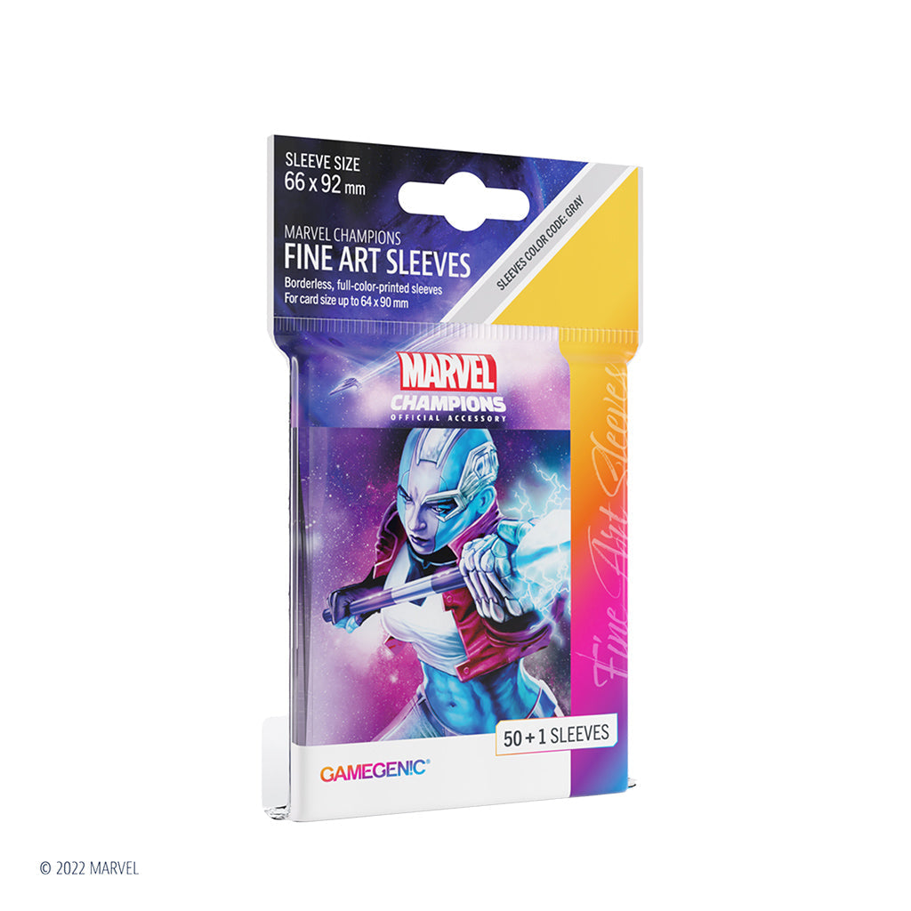 Marvel Champions - Fine Art Sleeves: Nebula (51 sleeves)