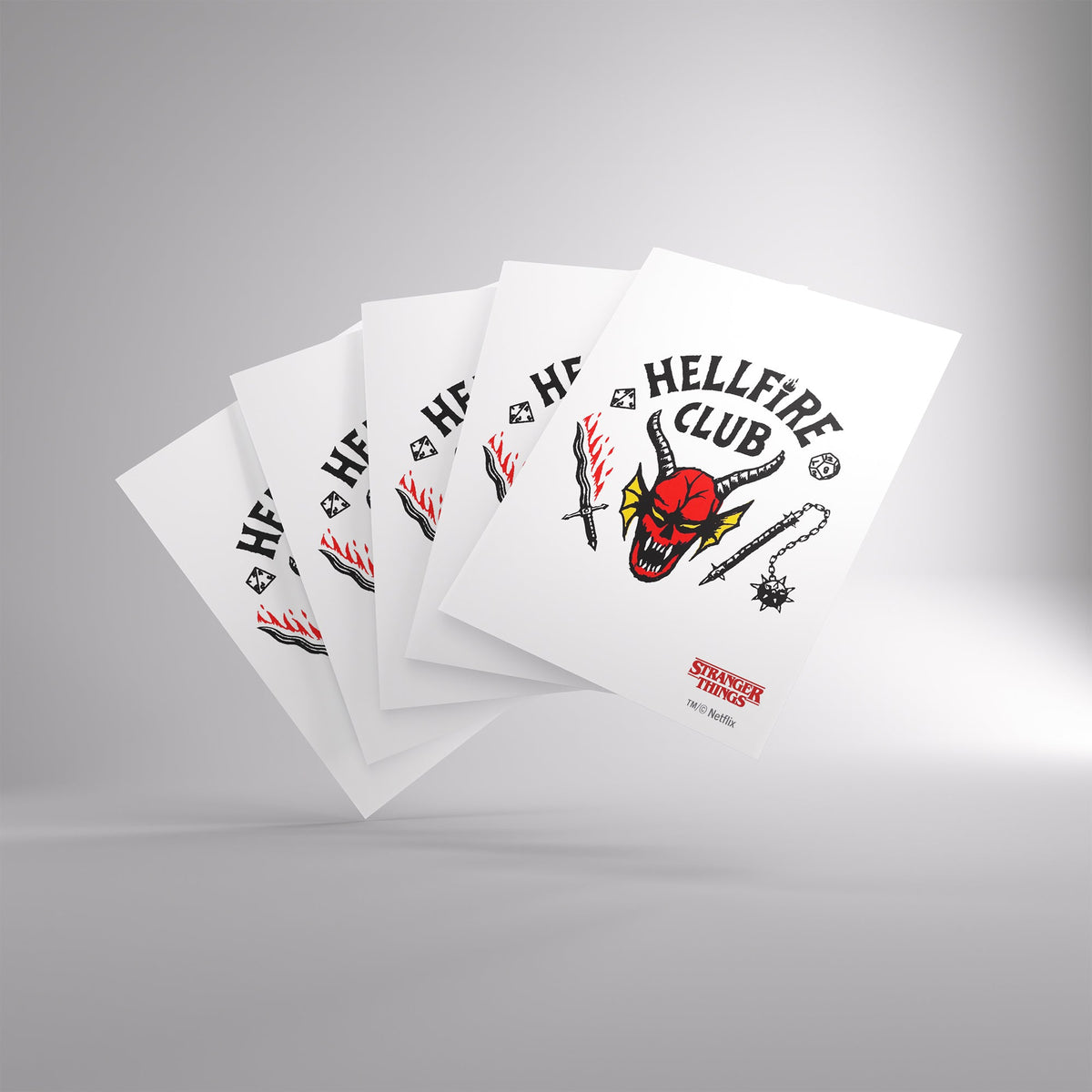 Stranger Things - Hellfire Club: Art Sleeves - Hellfire Club (50 sleeves)