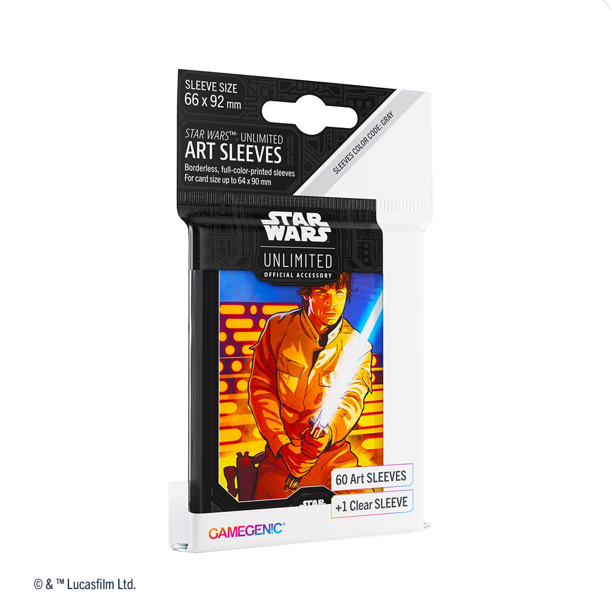 Star Wars: Unlimited Art Sleeves - Luke Skywalker (61 sleeves)