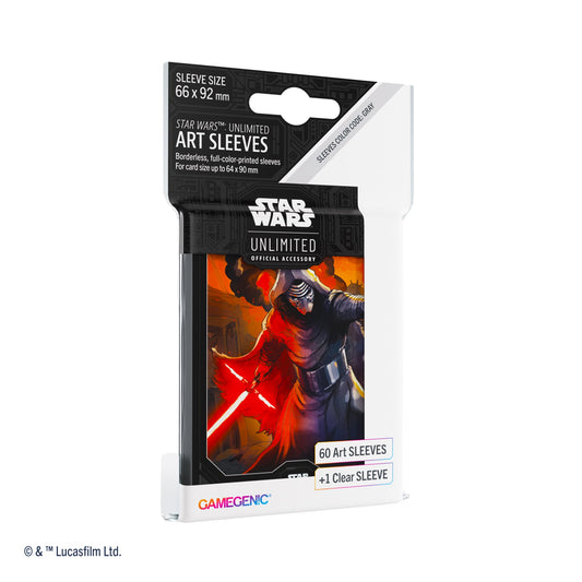 Star Wars: Unlimited Art Sleeves - Kylo Ren (61 sleeves)