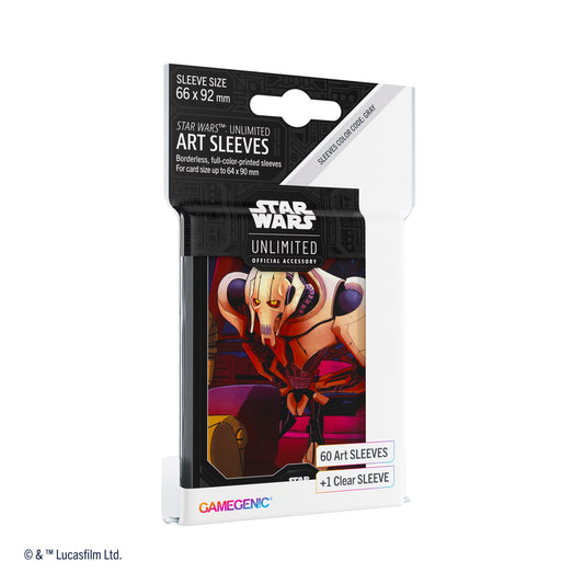 Star Wars: Unlimited Art Sleeves - General Grievous (61 sleeves)