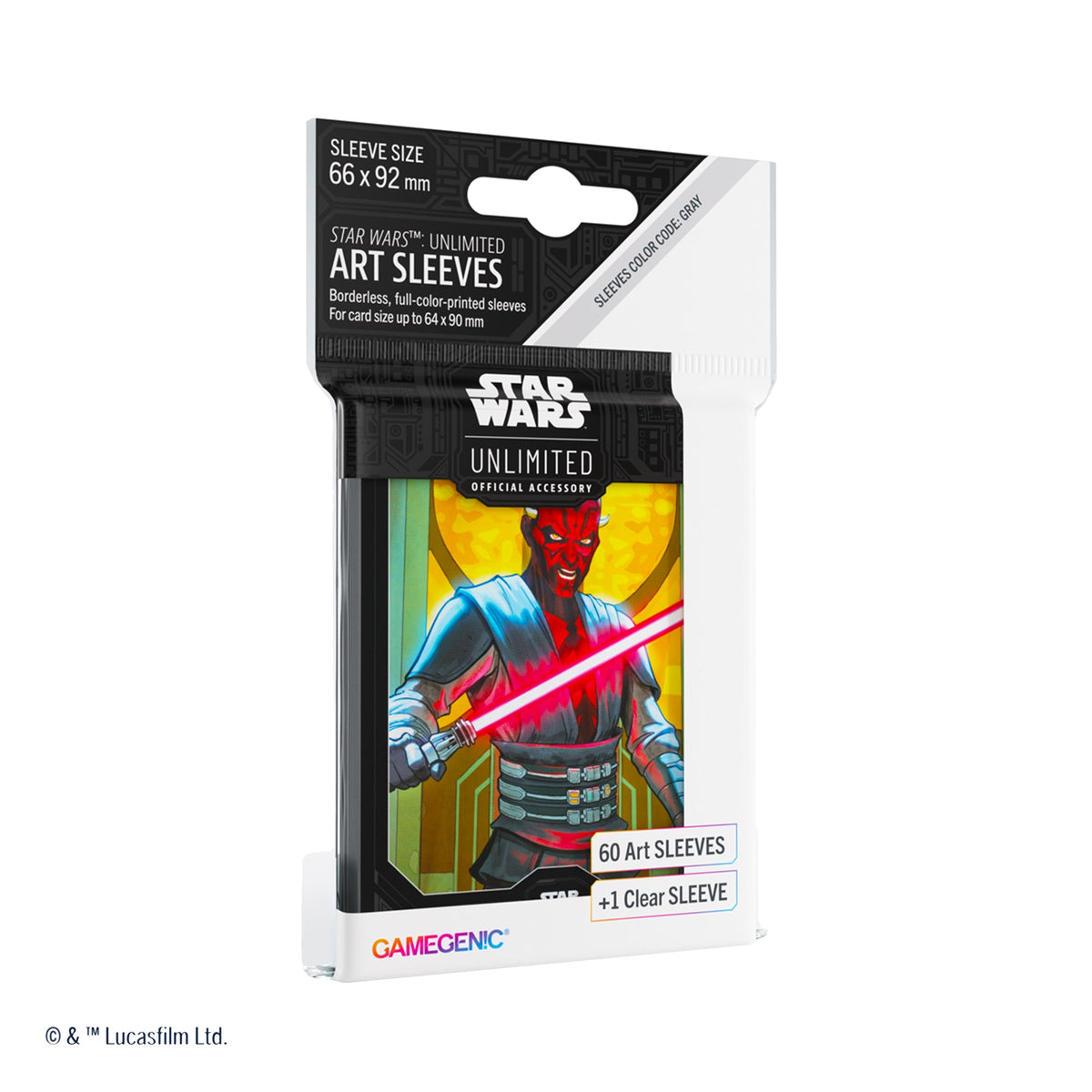 Star Wars: Unlimited Art Sleeves - Darth Maul (61 sleeves)